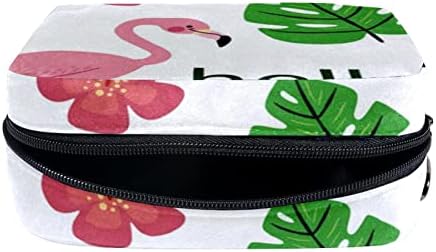 Toaletna torba, kozmetička torba za putovanja za žene muškarce, flamingo lubenica banana havajski tropski