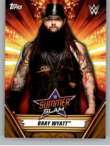2019 TOPPS WWE Summerslam Bronze 5 Bray Wyatt Wrestling Trgovačka kartica