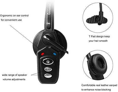 Conambo Bluetooth slušalice V5.0, bežične slušalice sa mikrofonom za otkazivanje buke, 16hrs HD