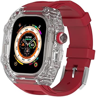 Maalya za Apple Watch Ultra 49 mm zaštitni poklopac serije 8 7 6 5 4 SE pojavi na narukvicu Strap sa stražnjim