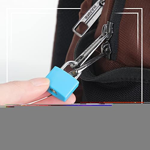 Koferi sa tipkama, male metalne lokovnice Višebojne brave za prtljag Travel Keywed Mini brave Tiny Lock i tasteri