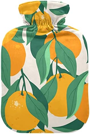 Oarencol voće narandže zeleno lišće flaša za toplu vodu vreća za toplu vodu sa poklopcem za toplu