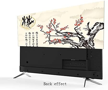 HDNCJFLEQ 32 '' - 85 '' Zatvoreni TV poklopac, TV posuda za prašinu, obloge otporno na ogrebotine, TV / zaštitni