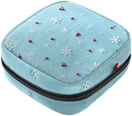 Sanitarna torba za pohranu, božićne pahulje menstrualne kupelice, prijenosne sanitarne jastučiće