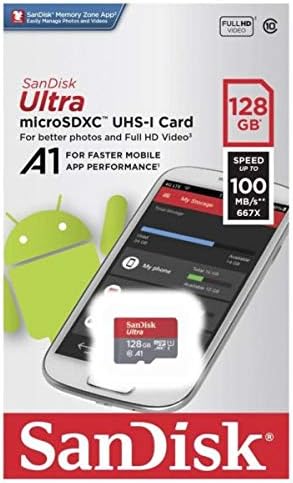 SanDisk 128GB Ultra Micro SD SDXC UHS-I klasa 10 radi sa Samsung Galaxy S9 memorijskom karticom