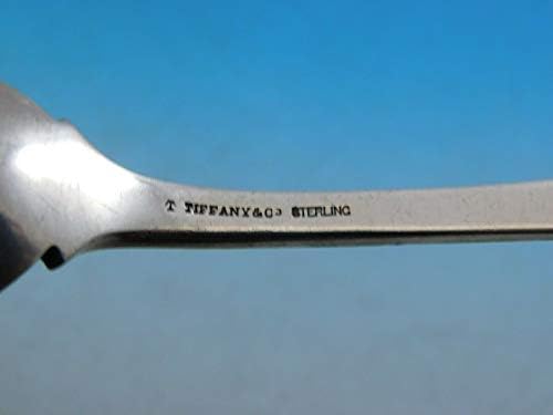 Antique običaj gravirati Tiffany & amp ;Co srebra salatu / riba viljuška 6 5/8