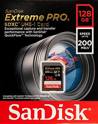 SanDisk Extreme Pro 128GB SDXC UHS-I kartica radi sa Canon kamerom bez ogledala EOS R6 II klase