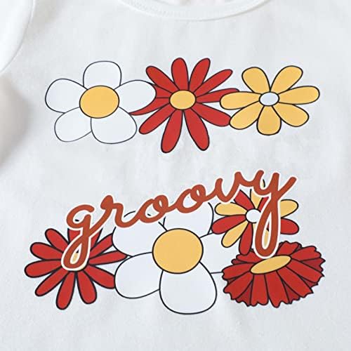 HHSEYEWELL PLAING Odjeća za bebe Ljeto Djevojke 'Odjeća za dječje pismo Štampanje kratkih rukava povremene