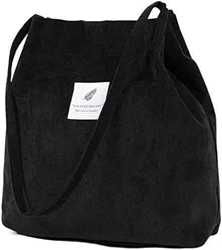 TCHH-DayUp Corduroy torba za žene djevojke platnene torbe torbica za ramena