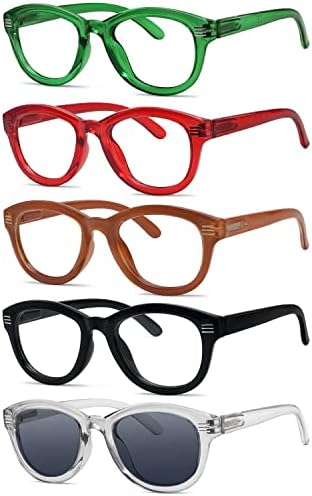 Eyekepper naočare za čitanje mačjih očiju Za Žene 5-Pack Oversize Ladies Readers