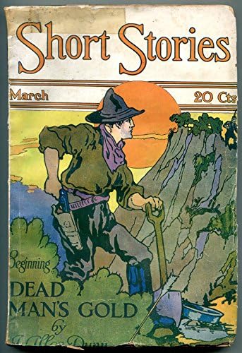 Kratke priče Pulp Mart 1920 - George Carlson cover - Dead Man's Gold g+