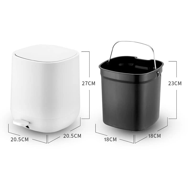 ZHAOLEI nordijska jednostavna kanta za smeće kućanski dnevni boravak kupatilo kanta za smeće držač kuhinjskog otpada