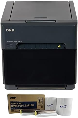 DNP QW410 4.5 sublimacijski štampač boje, 300x300 dpi, 190 4x6 štampa na sat Qw410 mediji štampača, 4.5