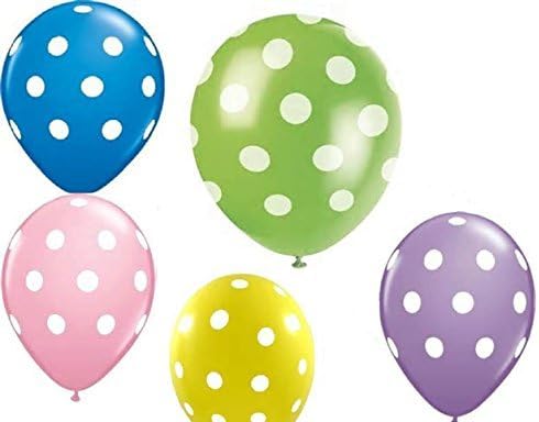 100 kom žute / bijele tačkice lateks baloni za zabavu nakloni za vjenčanje rođendan