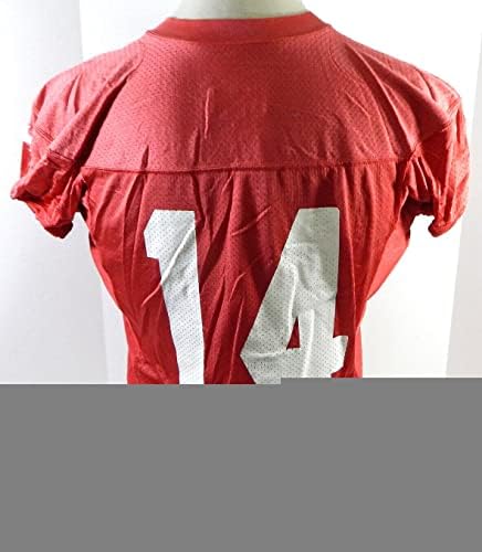 San Francisco 49ers Chris Harper 14 Igra Polovna crvena dresa L 546 - Neincign NFL igra rabljeni