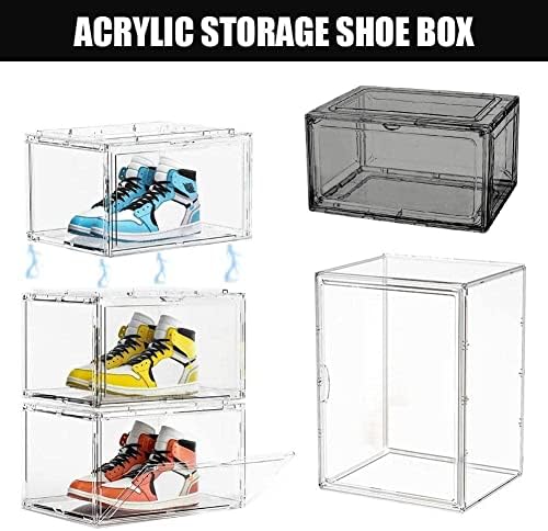 Akrilni skladišni kutija za obuću antioksidans sportske cipele Ormar za cipele Prozirne cipele za prašinu Organizatori