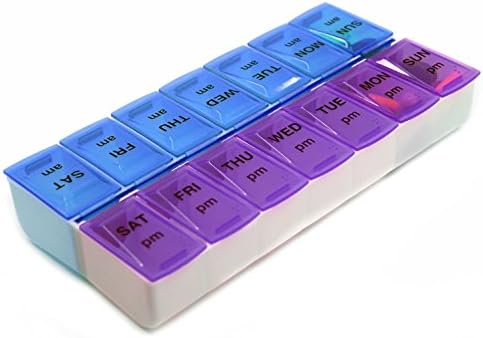 Kutija Za Organiziranje Pilula Za Lijekove Sa Podsjetnicima Za Medicinska Pomagala Star Tech