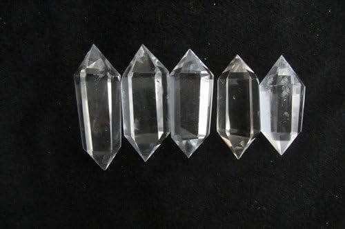 ANKOM ljekoviti kristali kuglice 6 strana prizmit stil čistog prirodnog kvarcnog dvostrukog prekida,