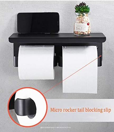 FXBA WC držač za papir, prostori aluminijski toaletni držač za papir stalak za držač za toalet Nosač za toalet