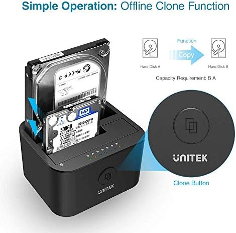 Unitek [Bundle] SATA / IDE na USB 3.0 Adapter i tip-C mini priključna stanica za Hard disk