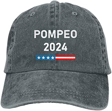 Denou Mike Pompeo 2024 Bejzbol kapa Man Snapback Cap Podesivi ženski kape za golf