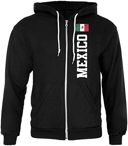 Cinco de Mayo Mexico zastava Svjetski kup Muške pune zip hoodie