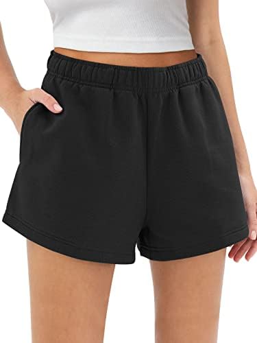 Automeket znojne kratke hlače Žene povremene atletičke kratke hlače Comfy Lounge Workhout Shorts
