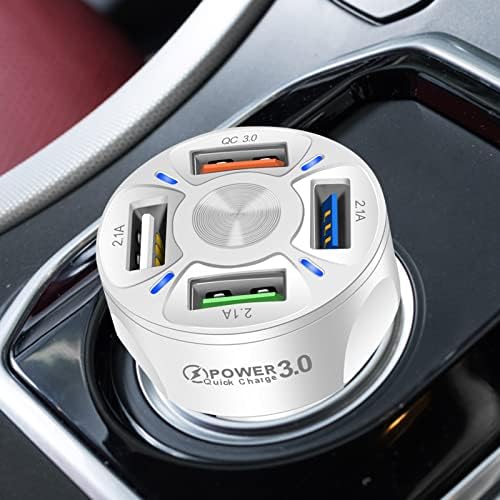 4 u 1 3.1a QC 3.0 adapter bežični Bluetooth Car FM predajnik - 4 u 1 Port za punjenje Potporni Bluetooth muzika i Bluetooth poziv Handsfree Adapter automobila