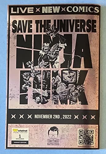Ninja Funk 1 CAT folija ekskluzivna NM službeno licencirana stripa. Molimo pogledajte izbliza slika