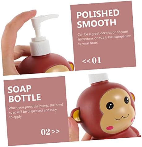 Losion za pranje rublja crtane kutije za djecu za djecu putni šampon losion boce pjene sapuna pumpa