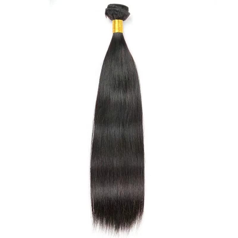 Ravne snopove kose Djevičanski snopovi ljudske kose prirodna crna boja kosa 8 inča 100 grama može se