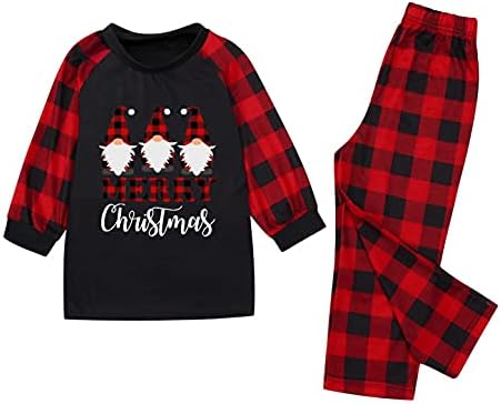 Božićne pidžame za obitelj Pajamas PJs Spavaće odjeće Odgovarajući set Podešavanje Porodične pidžame setovi proljeće