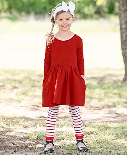 RuffleButts® za bebe / Toddler Girls Knit Twirl haljina