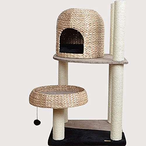 Haieshop Cat Tree Condo Stub Za Grebanje Mačji Toranj Ogrebotine Na Krevetu Penjački Centar