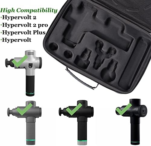 Futrola za Hypervolt 2 Pro / Hypervolt Plus sa 5 nastavaka za glavu, vodootporna torbica za nošenje