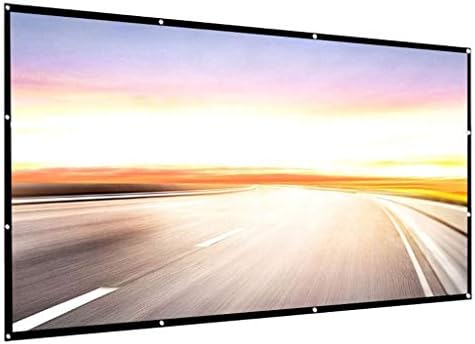 CLGZS ekran projektora 150 inča 16: 9 sklopivi prenosni projekcijski filmovi za prijenose na otvorenom