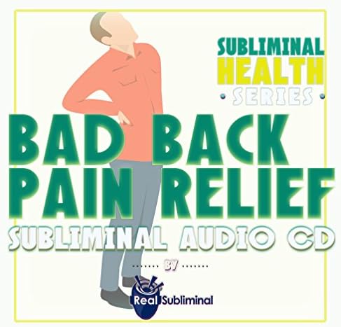 Serija subliminalnog zdravlja: Bad Back Pain Relief subliminalni audio CD