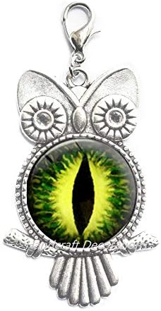 RukovanjeDecorations Zeleni i žuti nakit za oči-Eyedball-Green Eye Lobster Clap-Eye Jewelry-Green Eye Owl