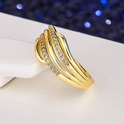 2023 Novo podesivo nakit elegantnog dragulja Ljubav prstena ukrasa ukrasi