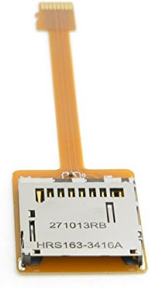 Cablecc Micro SD TF komplet memorijske kartice muški na SD ženski produžetak Meki ravni FPC produžetak