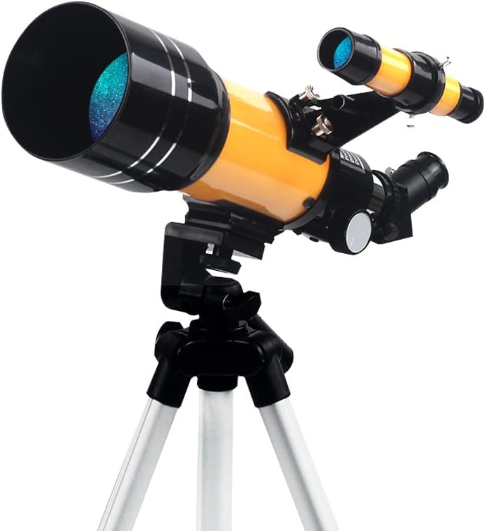 Teleskop za djecu & amp; Astronomija početnici, 70mm otvor blende prijenosni teleskopi sa 3 okulara,