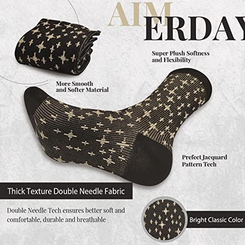 SigRday čarape za posade za žene Veliki debeli pleteni pamučni pamučni ženski svakodnevne čarape Udobne poklone