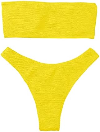 Slatka bikini Ženska remen za omotač za omot visoki struk bikini set kupaći kostim jastuk za omotač