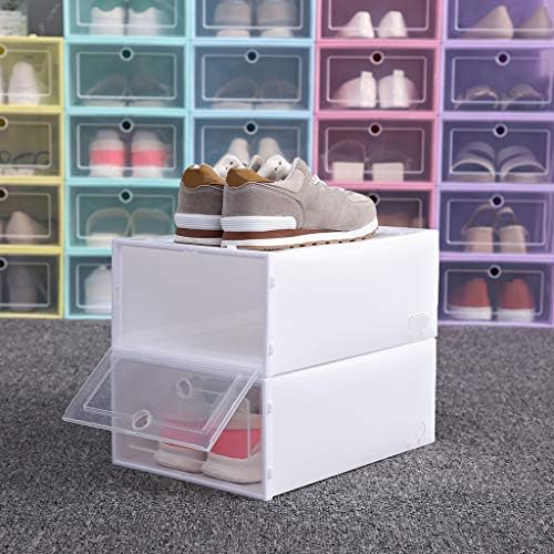 AnnCus 1pc sklopivi čiste obuće za skladištenje Flip Cipele Transparentne ladice Case plastične