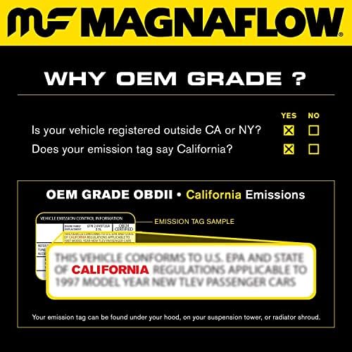 Magnaflow 49340 Veliki Katalizator Za Direktno Uklapanje Od Nerđajućeg Čelika