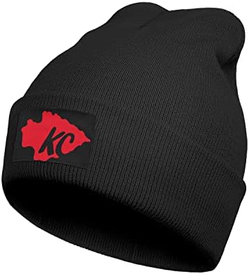 Kansas City zimske kape za muškarce pletene kape sa manžetama za poklone ljubitelja fudbala