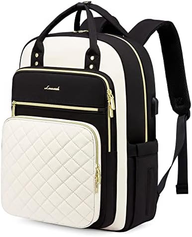 LOVEVOOK ruksak za Laptop za žene, modni putni ruksak za posao Prigradski ruksak sa USB portom,