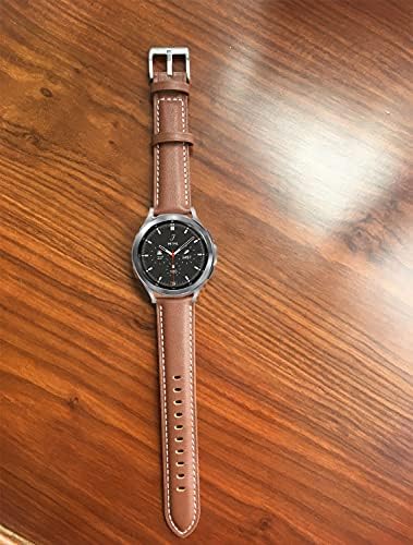 Sanxiuly kompatibilan sa Galaxy Watch 4 Band Classic 42mm originalni kožni sat odgovara većini 20 mm nosača