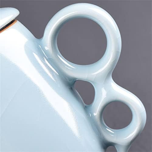 N / a ru peć keramički filter sa poklopcem čaša čaja polumjesec čaša kućni uredski poklon za čaše