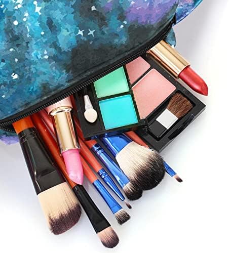 Kozmetičke torbe za žene, torbe torbice šminkeri organizator za skladištenje šminke za makeup Girls, Nebula svemir zvjezdasti nebo